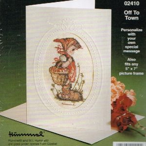 SENDIMENTALS BORDUURPAKKET HUMMEL, WENSKAART , OFF TO TOWN