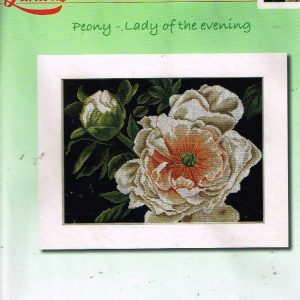 AANBIEDING LANARTE BORDUURPAKKET, PEONY - LADY OF THE EVENING 35124