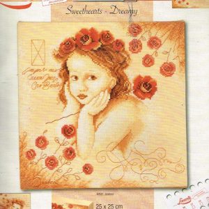 LANARTE BORDUURPAKKET, SWEETHEARTS- DREAMY 15612