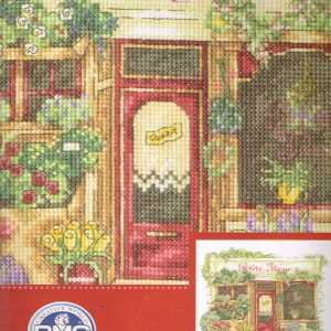 DMC BORDUURPAKKET, BLOEMENWINKEL , " PETITE FLEUR " BK 1671