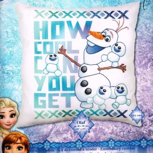 AANBIEDING FROZEN VOORBEDRUKT BORDUURPAKKET KUSSEN , OLAF 253