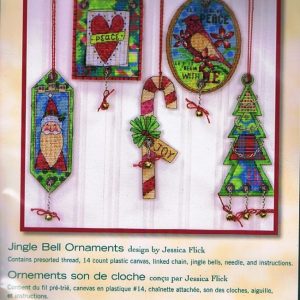 DIMENSIONS BORDUURPAKKET, JINGLE BELL ORNAMENTS
