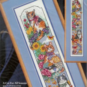 BUCILLA ZELDZAAM GROOT BORDUURPAKKET , A CAT FOR ALL SEASONS