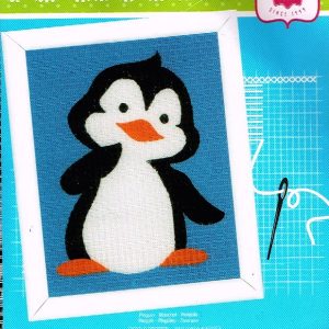 VERVACO VOORBEDRUKT (KINDER) BORDUURPAKKET , PINGUIN