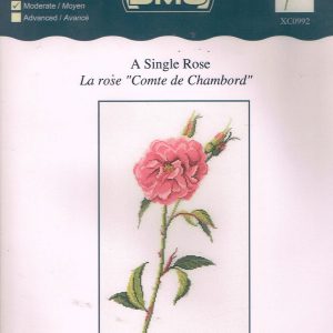 OPRUIMING DMC BORDUURPAKKET, A SINGLE ROSE XC 0992
