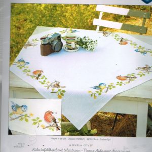 VERVACO BORDUURPAKKET DEKSERVET, VOGELS IN DE TUIN