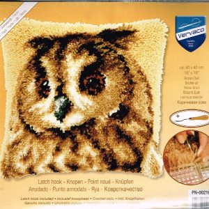 AANBIEDING VERVACO KNOOPPAKKET (SMYRNA) KUSSEN, BRUINE UIL