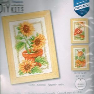 VERVACO BORDUURPAKKET, SET VAN 3 PAKKETJES , HERFST 594