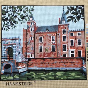 VOORBEDRUKT BORDUURSTRAMIEN, HAAMSTEDE