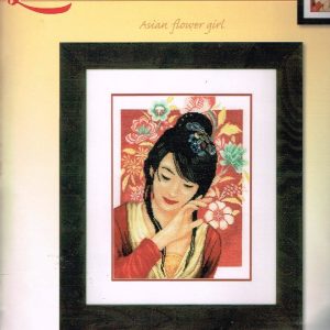 AANBIEDING LANARTE BORDUURPAKKET, ASIAN FLOWER GIRL 150000