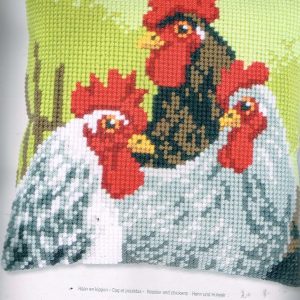 VERVACO BORDUURPAKKET KUSSEN, HAAN en KIPPEN 808