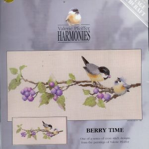 HERITAGE STITCHCRAFT BORDUURPAKKET, BERRY  TIME