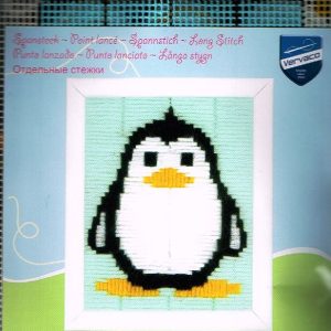 VERVACO VOORBEDRUKT (KINDER) BORDUURPAKKET , PINGUIN