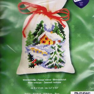 AANBIEDING VERVACO BORDUURPAKKET, GEURZAKJE WINTERLANDSCHAP 441