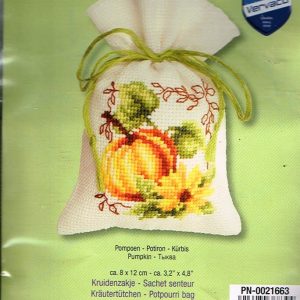AANBIEDING VERVACO BORDUURPAKKET GEURZAKJE POMPOEN 663
