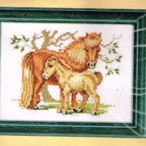 PAKO BORDUURPAKKET, PONY met VEULEN