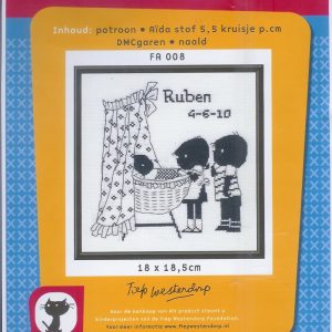JIP en JANNEKE BORDUURPAKKET GEBOORTE, RUBEN 270.008