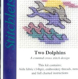 MOUSELOFT BORDUURPAKKETJE, TWO DOLPHINS