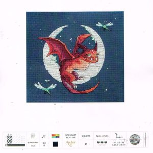 LETISTITCH BORDUURPAKKET, DRAGON  , DRAAK  L 8800