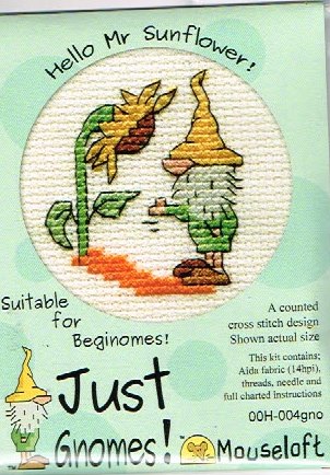 MOUSELOFT BORDUURPAKKETJE, HELLO Mr. SUNFLOWER ! GNOMES