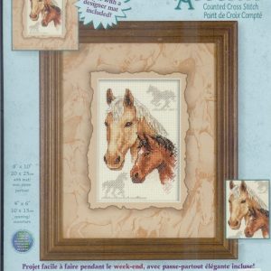 AANBIEDING DIMENSIONS BORDUURPAKKET, EQUESTRIAN DUO , PAARDEN op-op