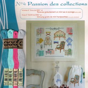 DMC ORIGINEEL BORDUURPATROON BIJZONDERE STOELTJES
