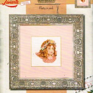 LANARTE BORDUURPAKKET POETRY PINK 34981 A