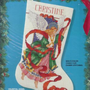 BUCILLA BORDUURPAKKET, CELESTIAL ANGEL STOCKING