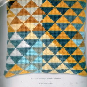 VERVACO BORDUURPAKKET KUSSEN, GEOMETRISCH MOTIEF 805