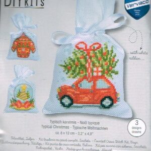 VERVACO BORDUURPAKKET, SET VAN 3 GEURZAKJES 353