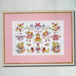 AANBIEDING PERMIN BORDUURPAKKET GEBOORTE, MARGO 3137