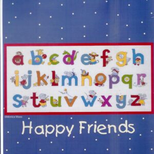 SALE HAPPY FRIENDS ( BOBBI) GROOT BORDUURPAKKET A t/m Z 397