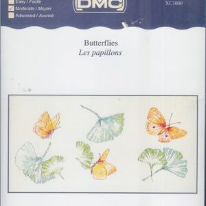 OPRUIMING DMC BORDUURPAKKET, BUTTERFLIES XC 1000