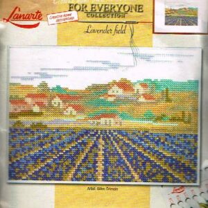 LANARTE ZELDZAAM BORDUURPAKKET, LAVENDER FIELD 34812