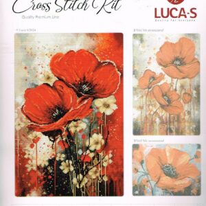 LUCA BORDUURPAKKET , THE DANCE OF THE POPPIES , KLAPROZEN B 7046