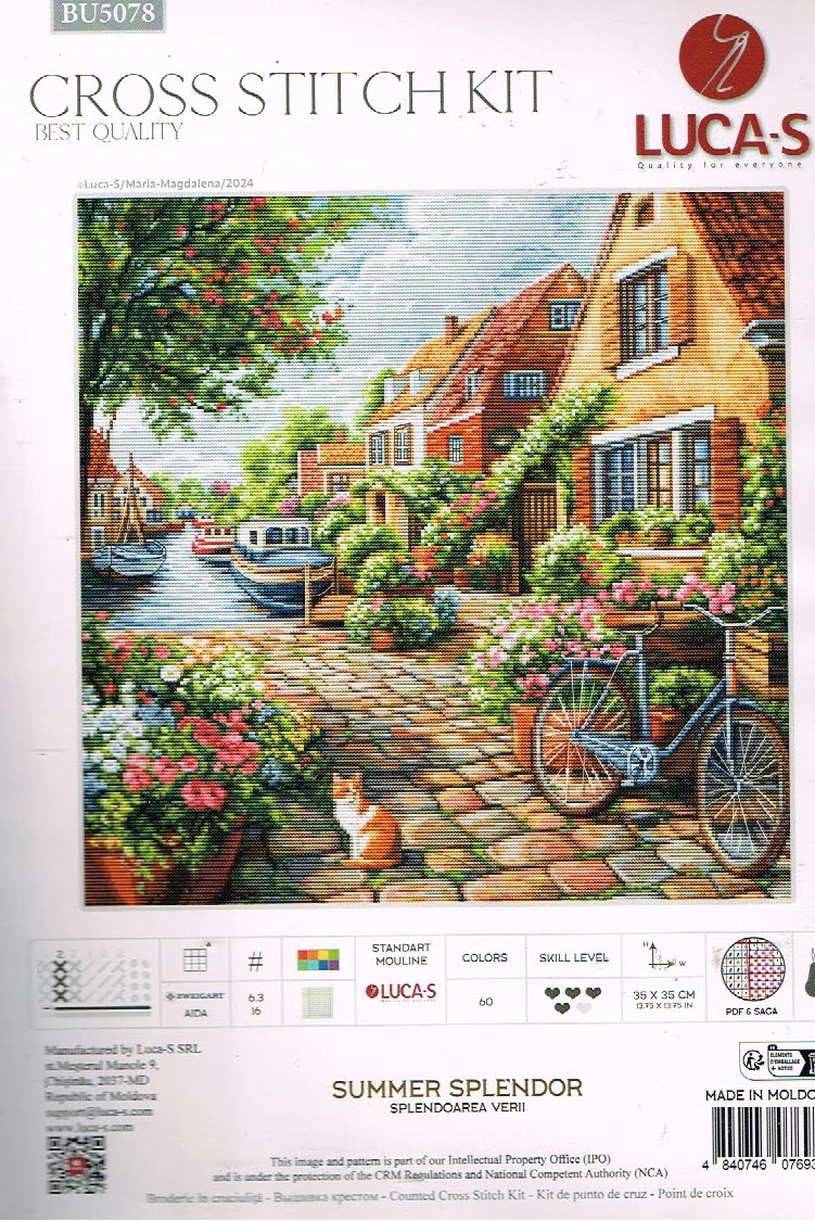 LUCA GROOT BORDUURPAKKET, SUMMER SPLENDOR BU 5078
