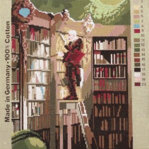 OPRUIMING VOORBEDRUKT BORDUURSTRAMIEN , BOEKENWORM