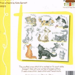 AANBIEDING BOTHY THREADS BORDUURPAKKET, DIVERSE POESJES MEOW ! XKG15