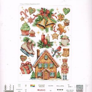 LUCA BORDUURPAKKET, CHRISTMAS COMPOSITION B 7031