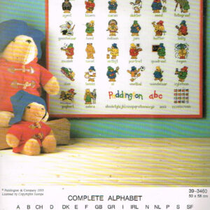 BEERTJE PADDINGTON GROOT BORDUURPAKKET, COMPLEET ALFABET  ABC op=op