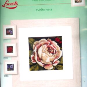 AANBIEDING LANARTE BORDUURPAKKET, WHITE ROSE 144517
