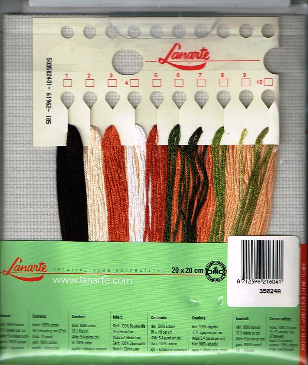 LANARTE BORDUURPAKKET, YELLOW ROSE 35024 laatste - Afbeelding 2