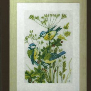 MARJOLEIN BASTIN BORDUURPAKKET, BLUE TITS WITH RED BERRIES 156945