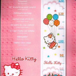 AANBIEDING HELLO KITTY BORDUURPAKKET GROEIMETER BALLONNEN