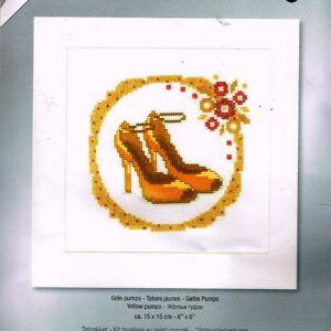 VERVACO BORDUURPAKKET, GELE PUMPS 019