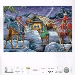 kOOPJE LETISTITCH GROOT BORDUURPAKKET, THREE KINGS L 8108