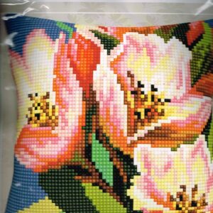 CDA BORDUURPAKKET KUSSEN, FLEURIGE BLOEMEN 5514