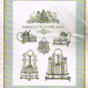 AANBIEDING THEA GOUVERNEUR BORDUURPAKKET, SILVER PLATED GOODS 2094