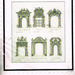 AANBIEDING THEA GOUVERNEUR BORDUURPAKKET, AMSTERDAMSE POORTEN 2053