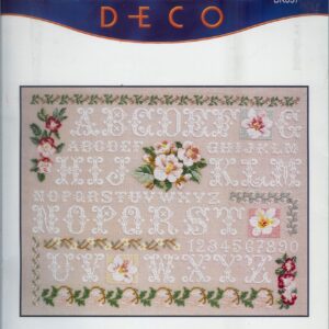OPRUIMIMG DMC GROOT BORDUURPAKKET, PEONY SAMPLER BK 037